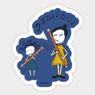 Bassoon teacher Sticker